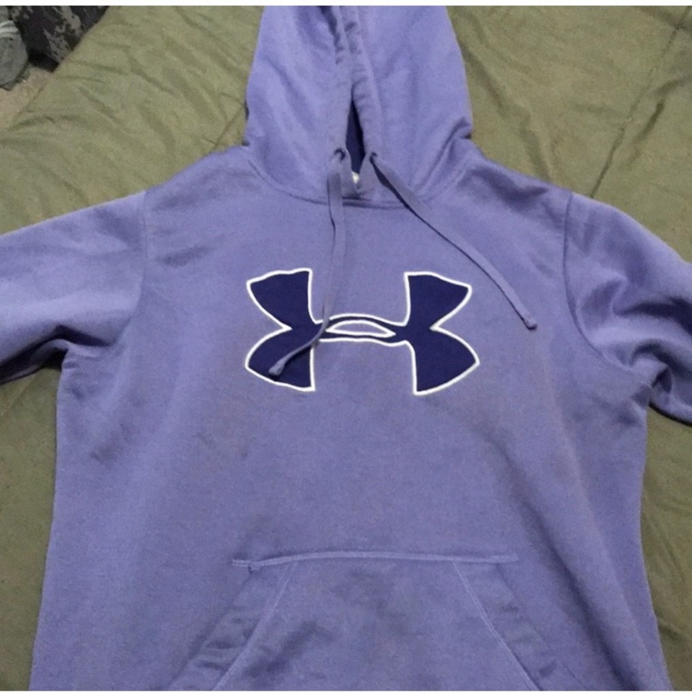 Under Armour Purple Hoodie fits a size 2/4 small